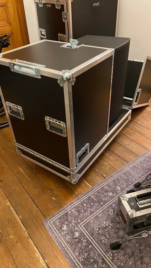 EAW RS153 Fullrange actief geluidsset incl. klapcase 138dB!, Overige typen, Zo goed als nieuw, 120 watt of meer, Ophalen
