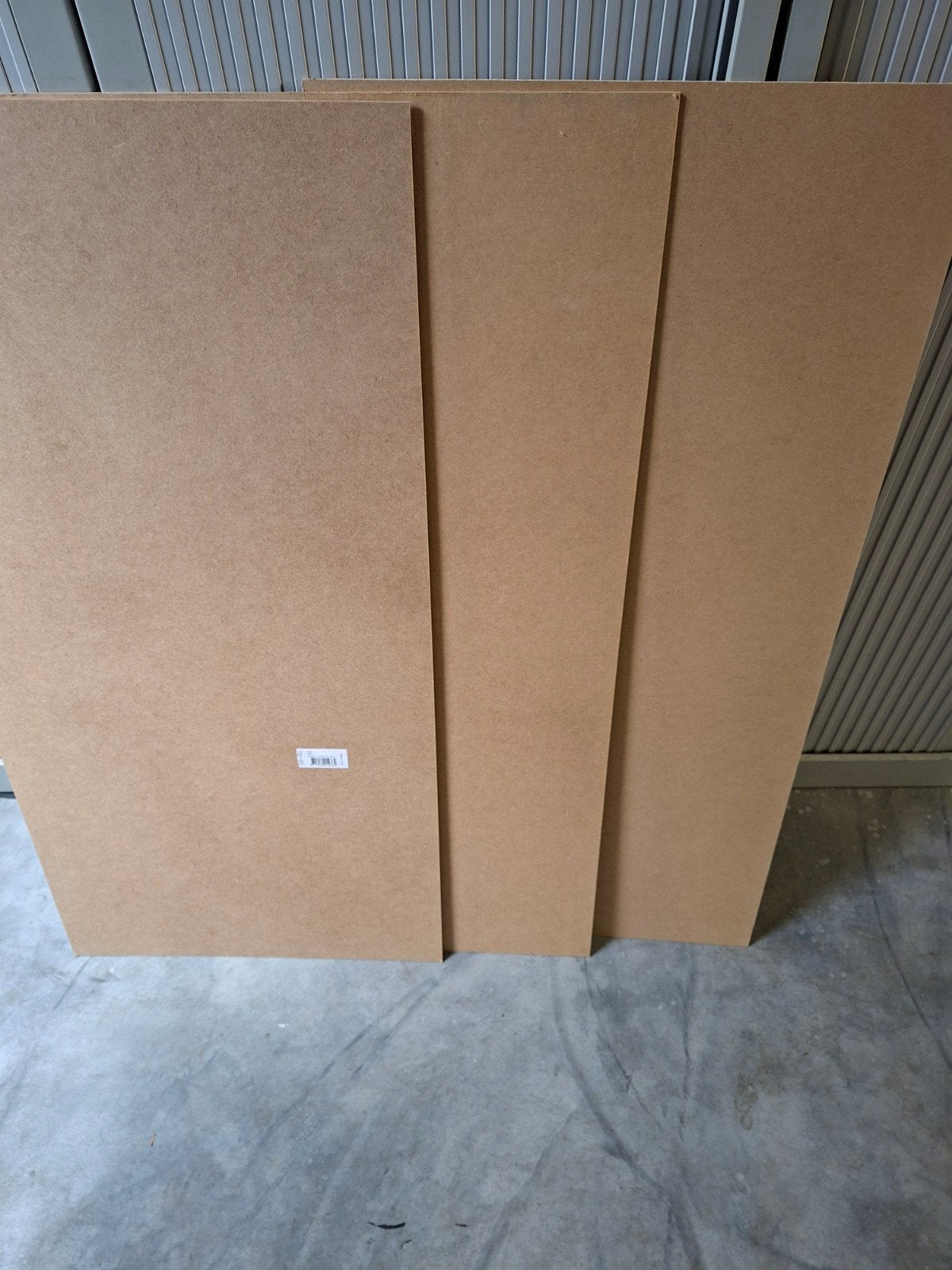 MDF platen 122x61cm 4mm, Ophalen, Minder dan 25 mm, Nieuw, Plank