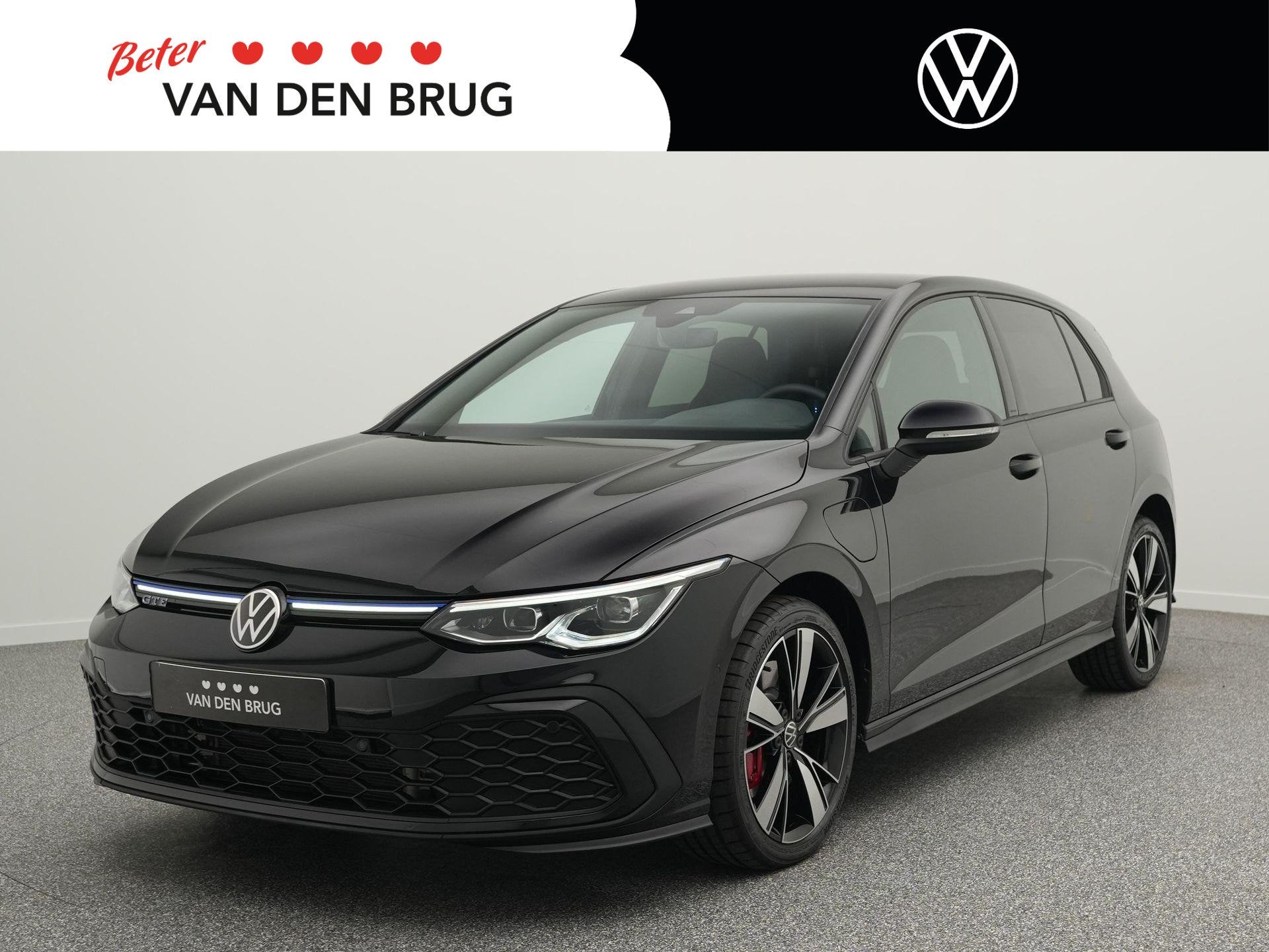 Volkswagen Golf 1.4 eHybrid GTE 245 pk | LED plus | Navigati, Auto's, Gebruikt, 4 cilinders, Zwart, 1500 kg