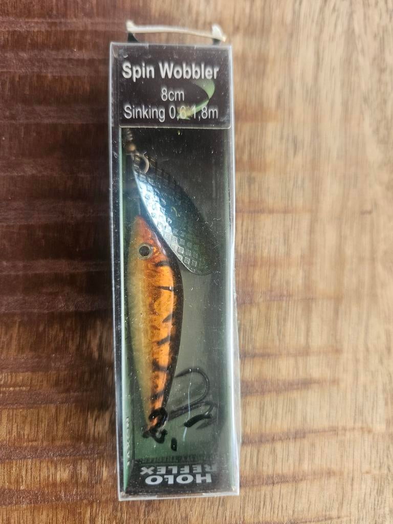 Jaxon Holo Reflex Spin Wobber 80mm, Ophalen of Verzenden, Werphengel