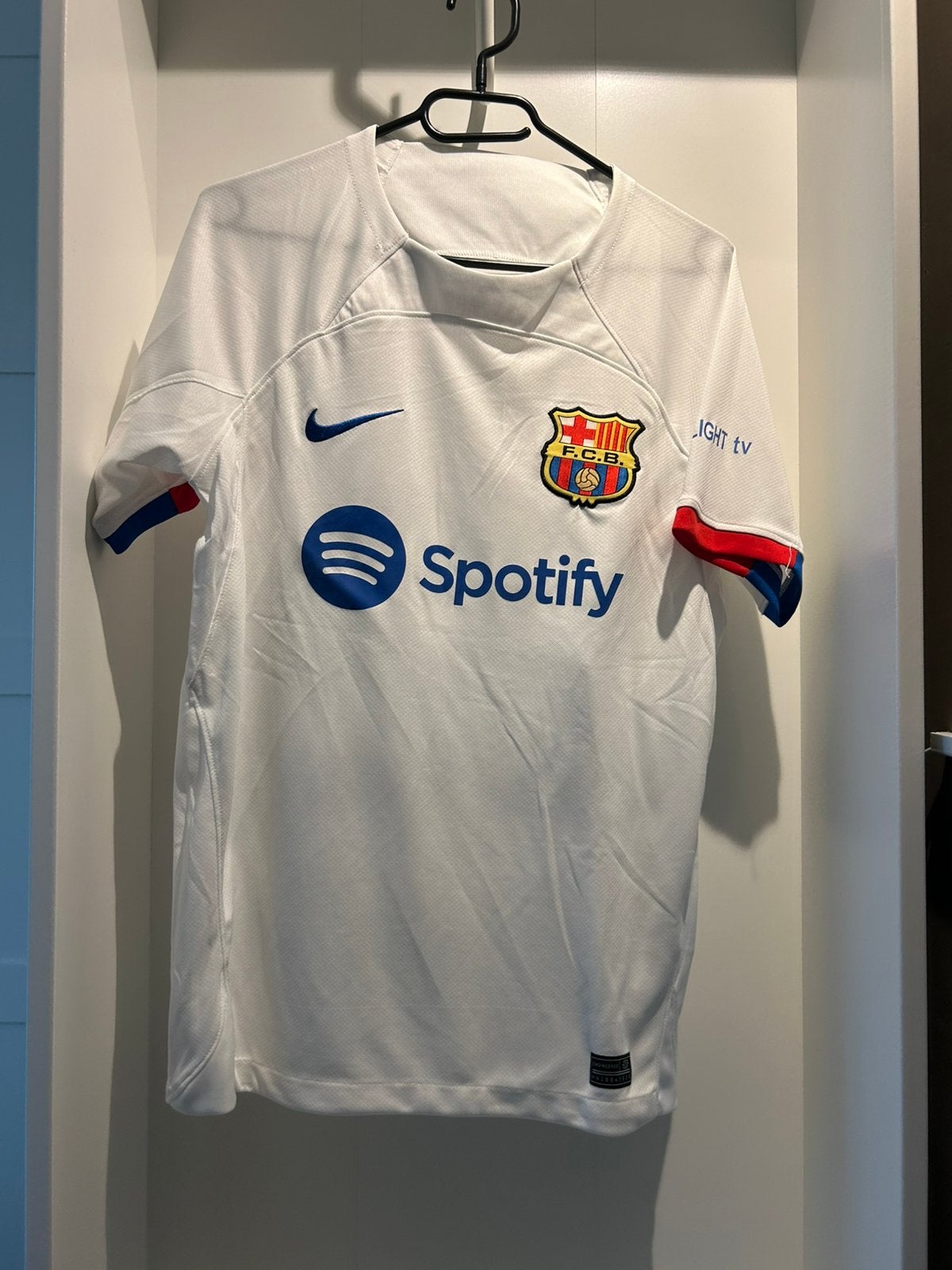 Barcelona uit shirt 23/24 Ilkay Gundogan, Ophalen of Verzenden, Zo goed als nieuw, Buitenlandse clubs, Shirt