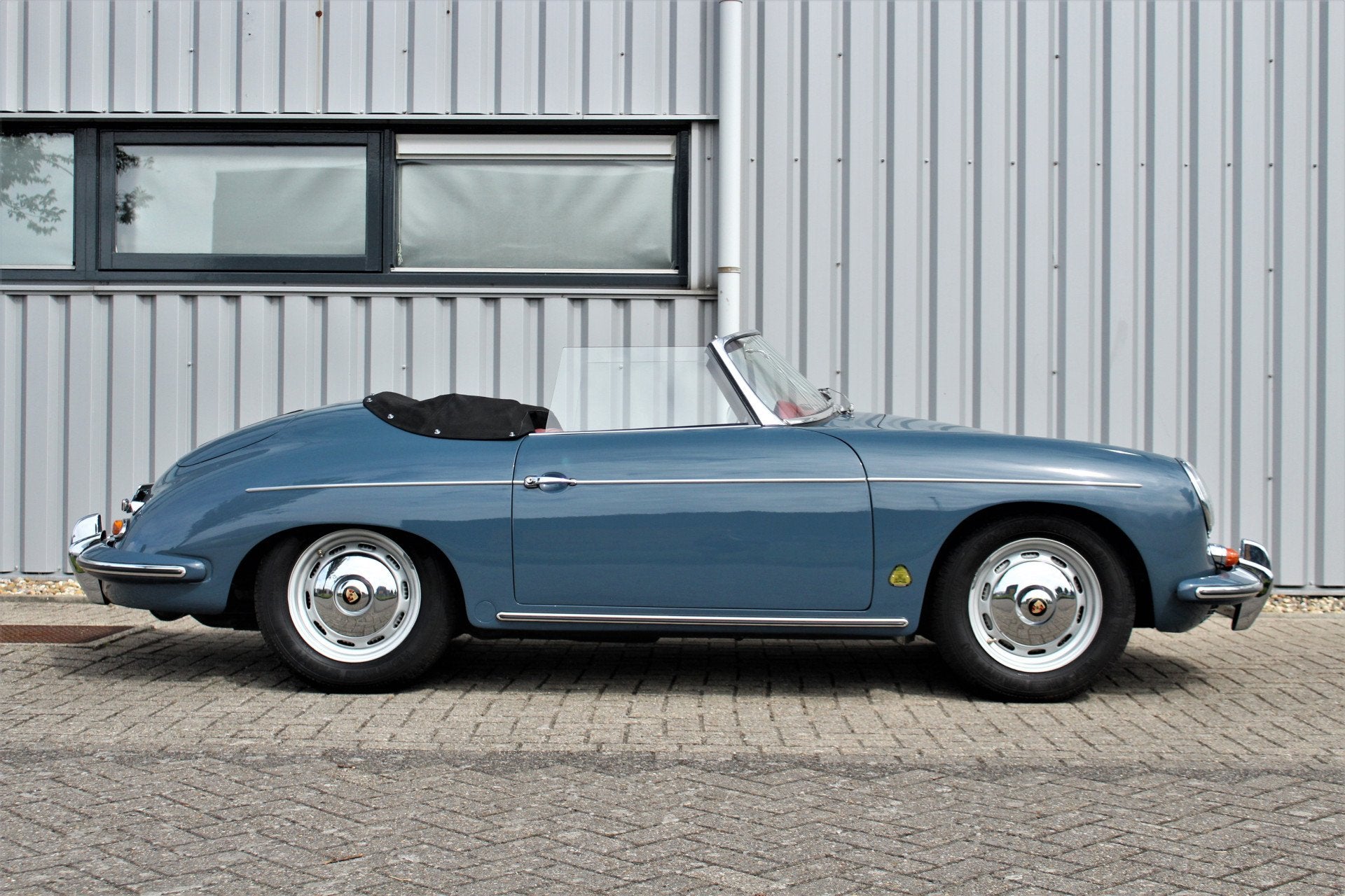 Porsche 356 B 1600 Roadster Drauz (bj 1960), Auto's, Oldtimers, Leder, 2 stoelen, Geïmporteerd, Lederen bekleding