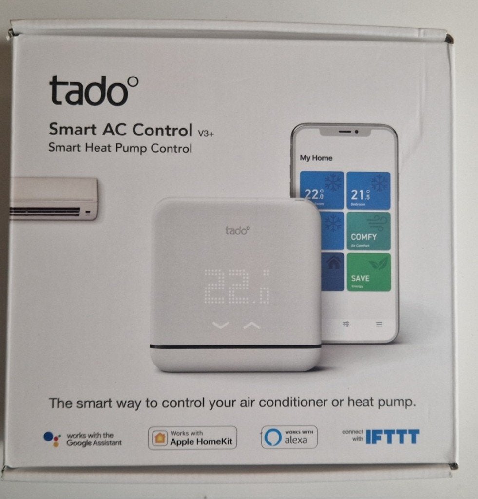 Tado Smart AC Control V3+ Slimme Thermostaat, Ophalen of Verzenden, Slimme thermostaat, Gebruikt