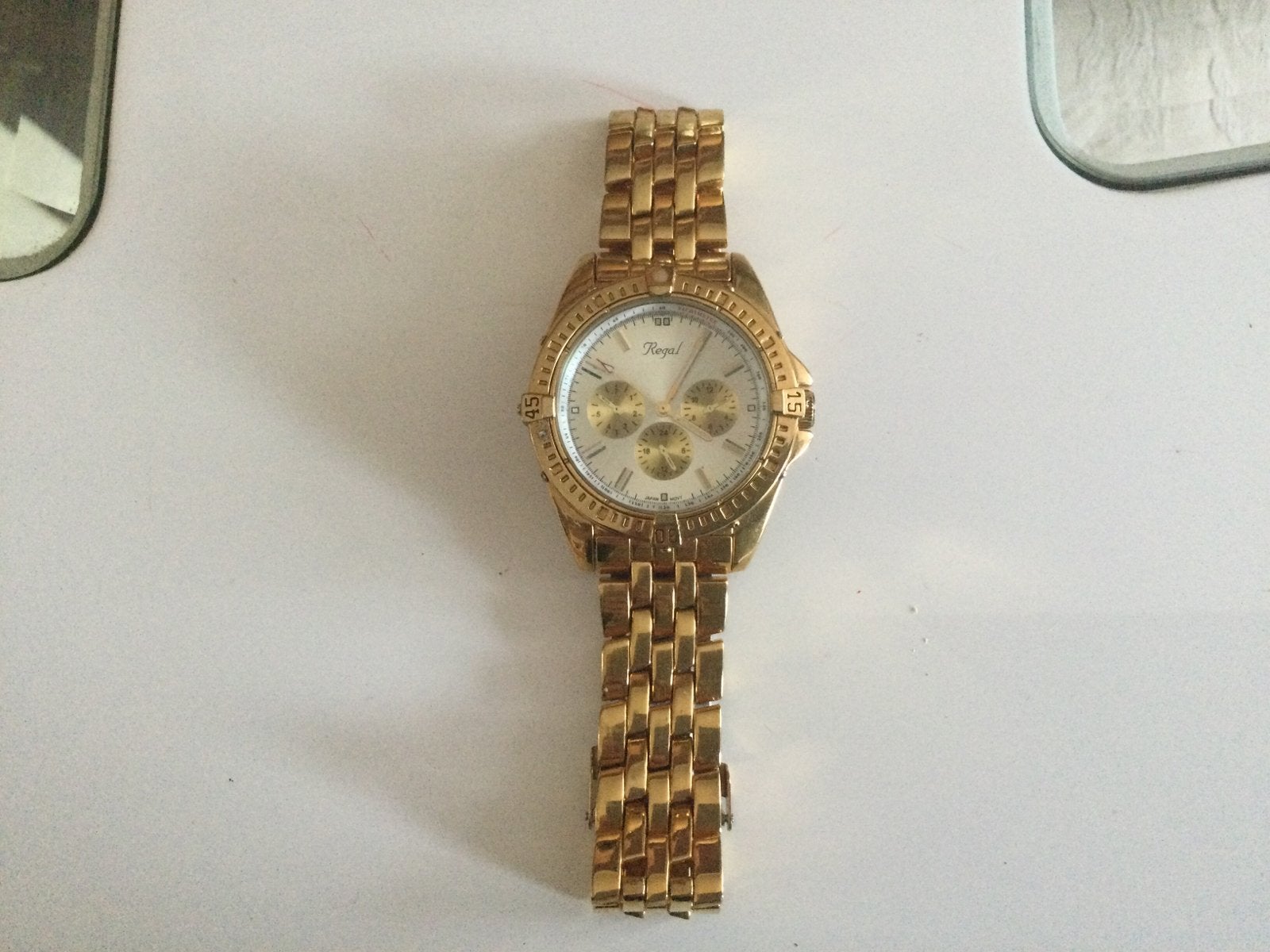 Regal heren horloge, Sieraden, Tassen en Uiterlijk, Horloges | Heren, Ophalen of Verzenden, Gebruikt, Overige materialen, Overige merken