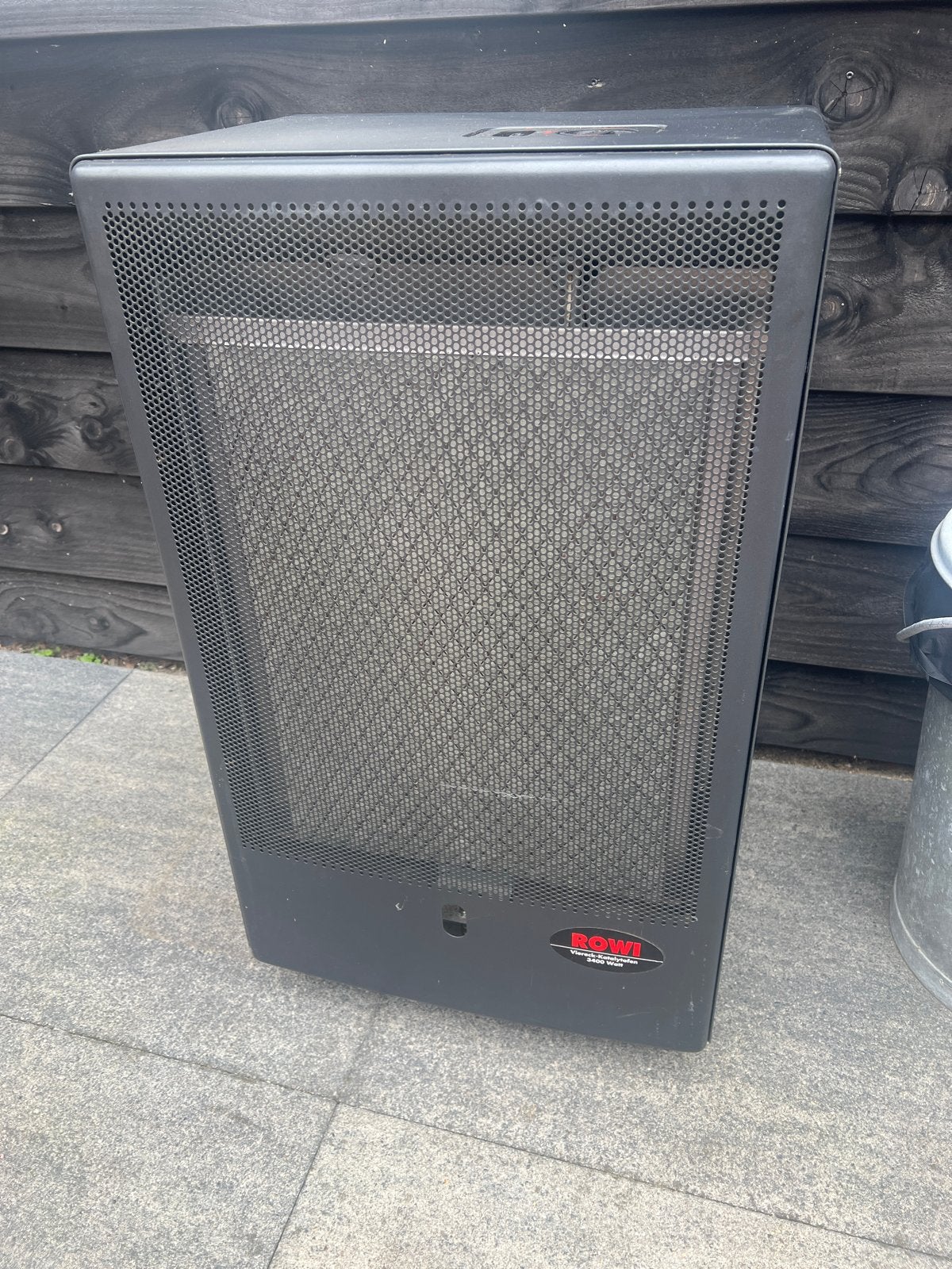Rowi Vierkante Katalytofen Gaskachel 3400 Watt, Huis en Inrichting, Kachels, Ophalen, Gebruikt, Gas, Vrijstaand