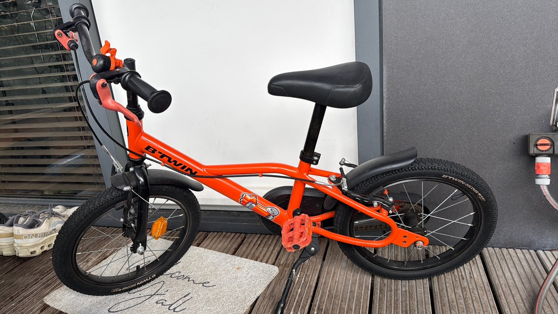 B’TWIN kids’ bike 16-inch, Ophalen, Zo goed als nieuw, 16 tot 20 inch