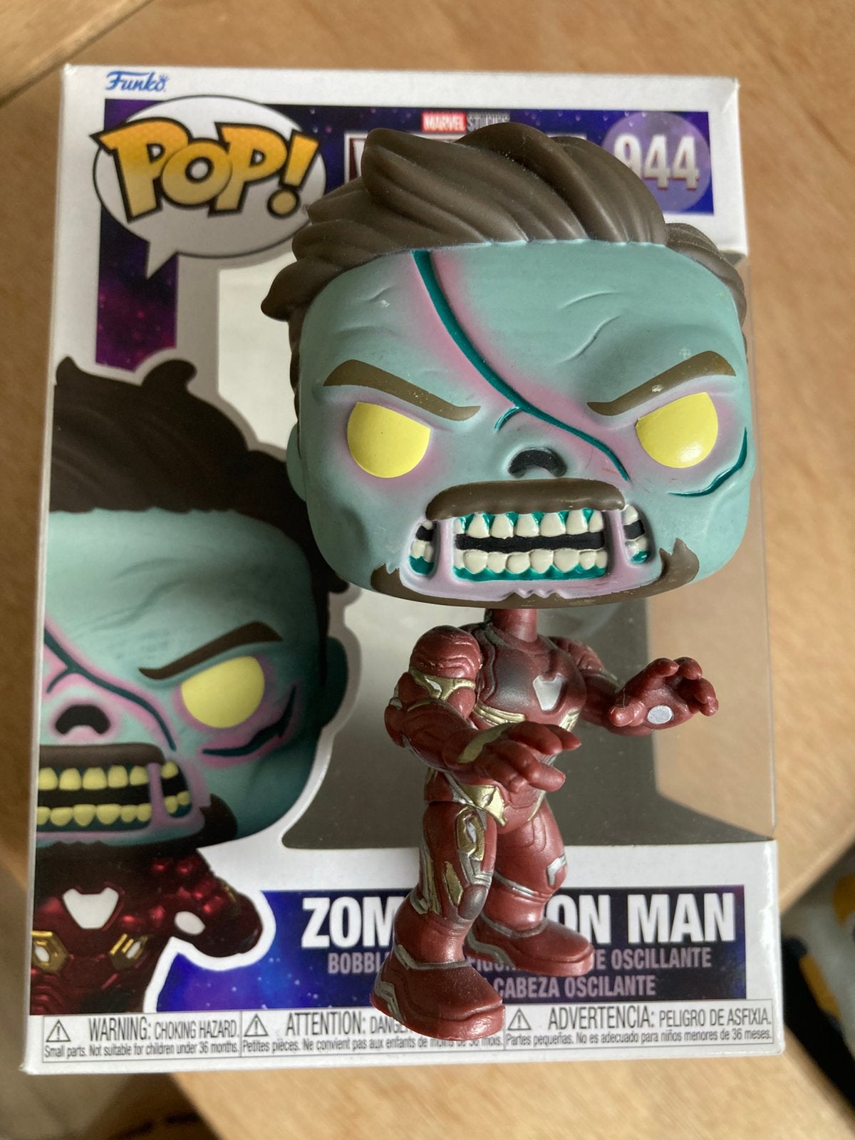 Funko pop Zombie Iron Man, Ophalen of Verzenden, Zo goed als nieuw