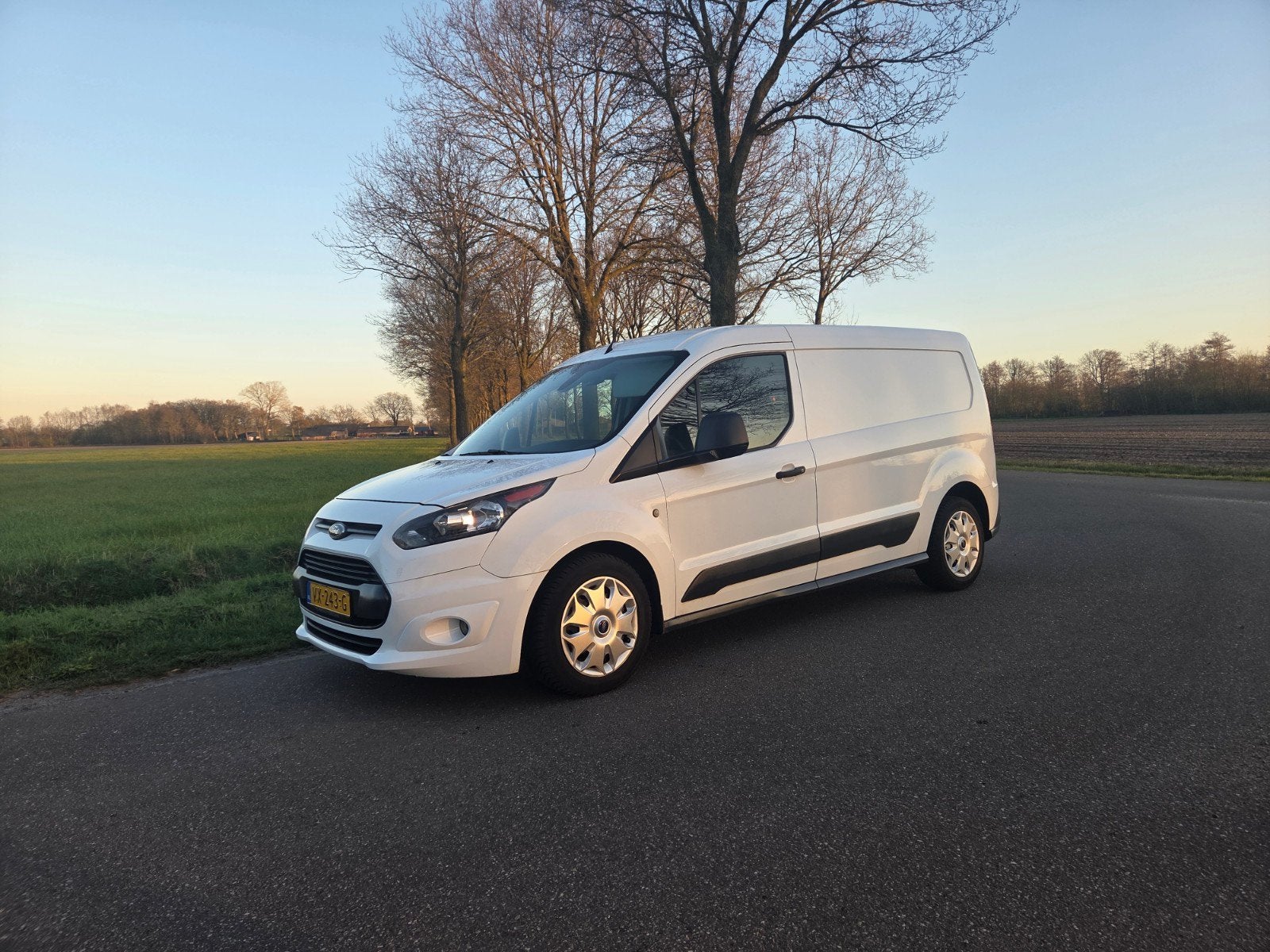 Ford Transit Connect L2H1 L2 2016 Euro6 Airco Cruise, Auto's, Bestelauto's, 21 km/l, Euro 6, 4 cilinders, 100 pk