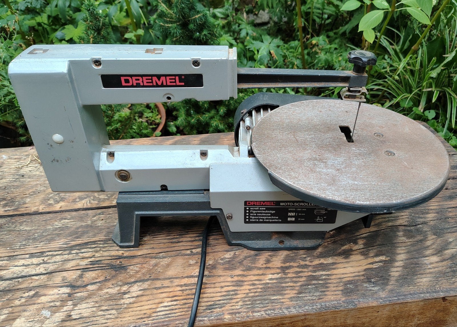 Elektrische figuurzaag Dremel Moto-Scroller 1371, Ophalen, Gebruikt, Dremel, 30 tot 70 mm