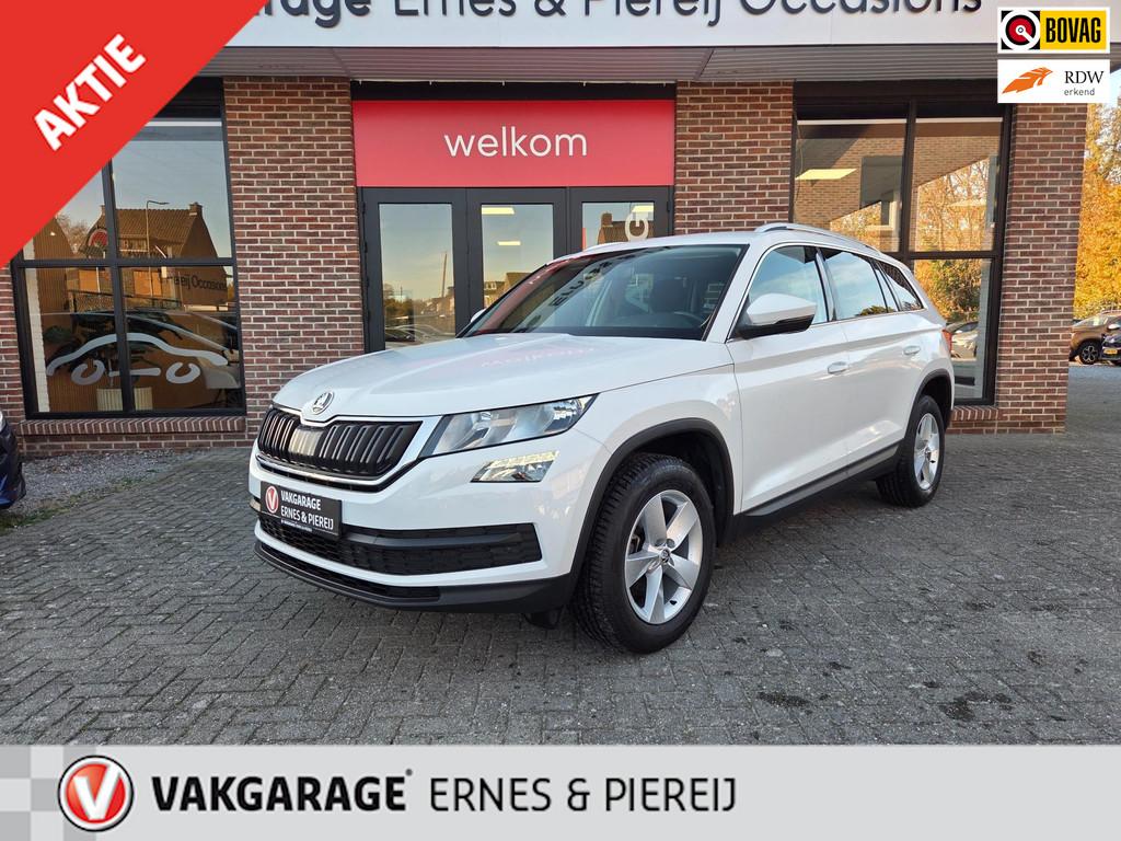 Skoda Kodiaq 1.4 TSI *garantie mogelijk tot 07-06-2027, Auto's, Voorwielaandrijving, Gebruikt, 4 cilinders, Wit