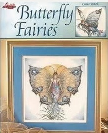 Butterfly Fairies Cross Stitch Patterns & Charts- 2 patronen, Ophalen of Verzenden, Zo goed als nieuw, Handborduren, Patroon