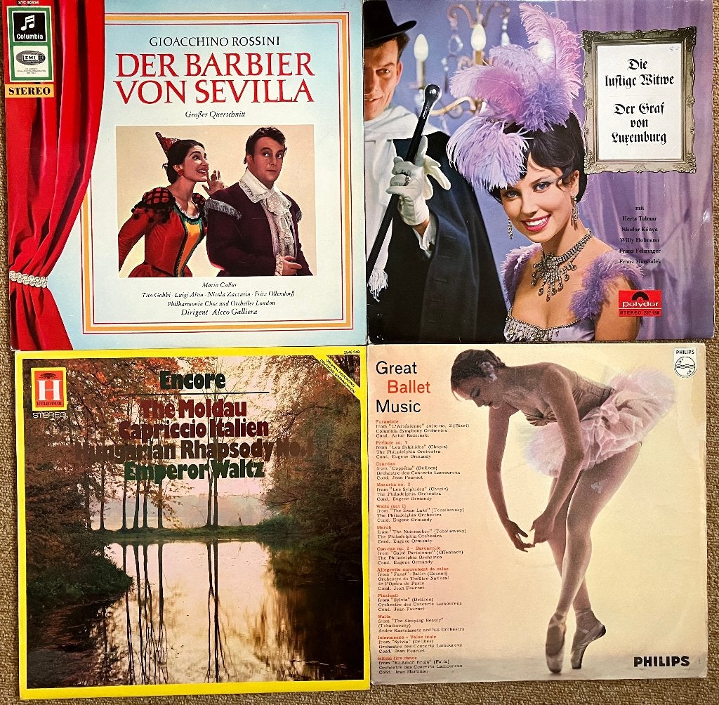 Elf stuks mooie LP's met klassieke muziek, Ophalen, LP, Gebruikt, Overige typen