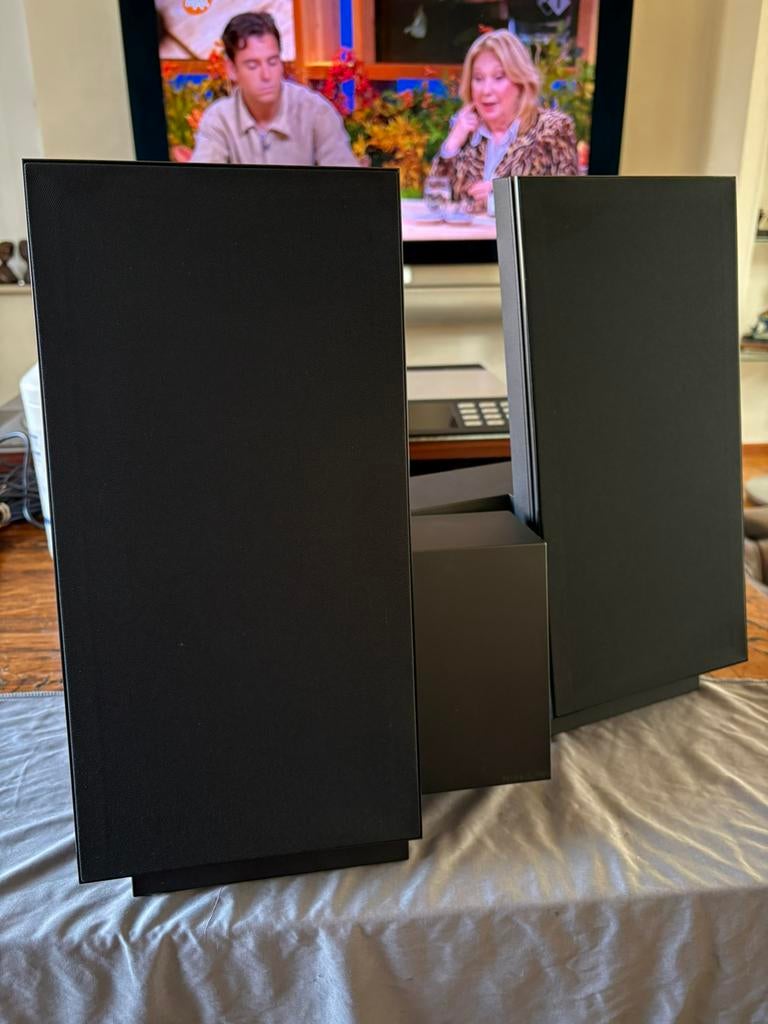 Bang & Olufsen set BeoLab 2500 NIEUWSTAAT, Audio, Tv en Foto, Zo goed als nieuw, 120 watt of meer, Front, Rear of Stereo speakers
