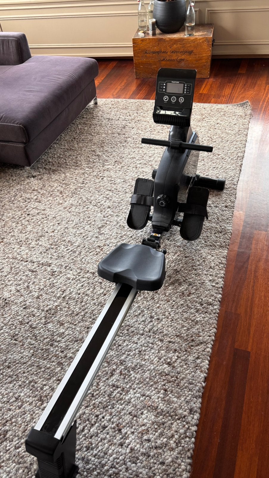 Roeitrainer. Roeimachine. Tunturi FitRow. Bijna ongebruikt., Sport en Fitness, Fitnessapparatuur, Ophalen, Zo goed als nieuw, Crosstrainer