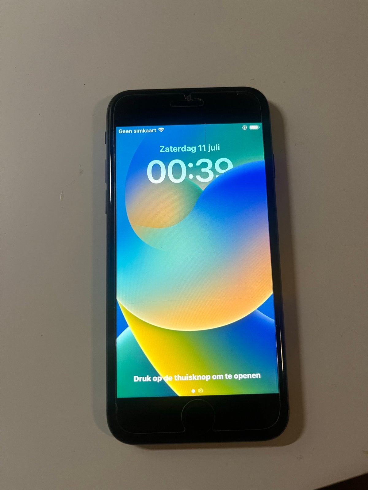 iPhone 7 Zwart 32GB - Goede staat, 87% batterij, Telecommunicatie, Gebruikt, Zwart, 32 GB, Ophalen of Verzenden