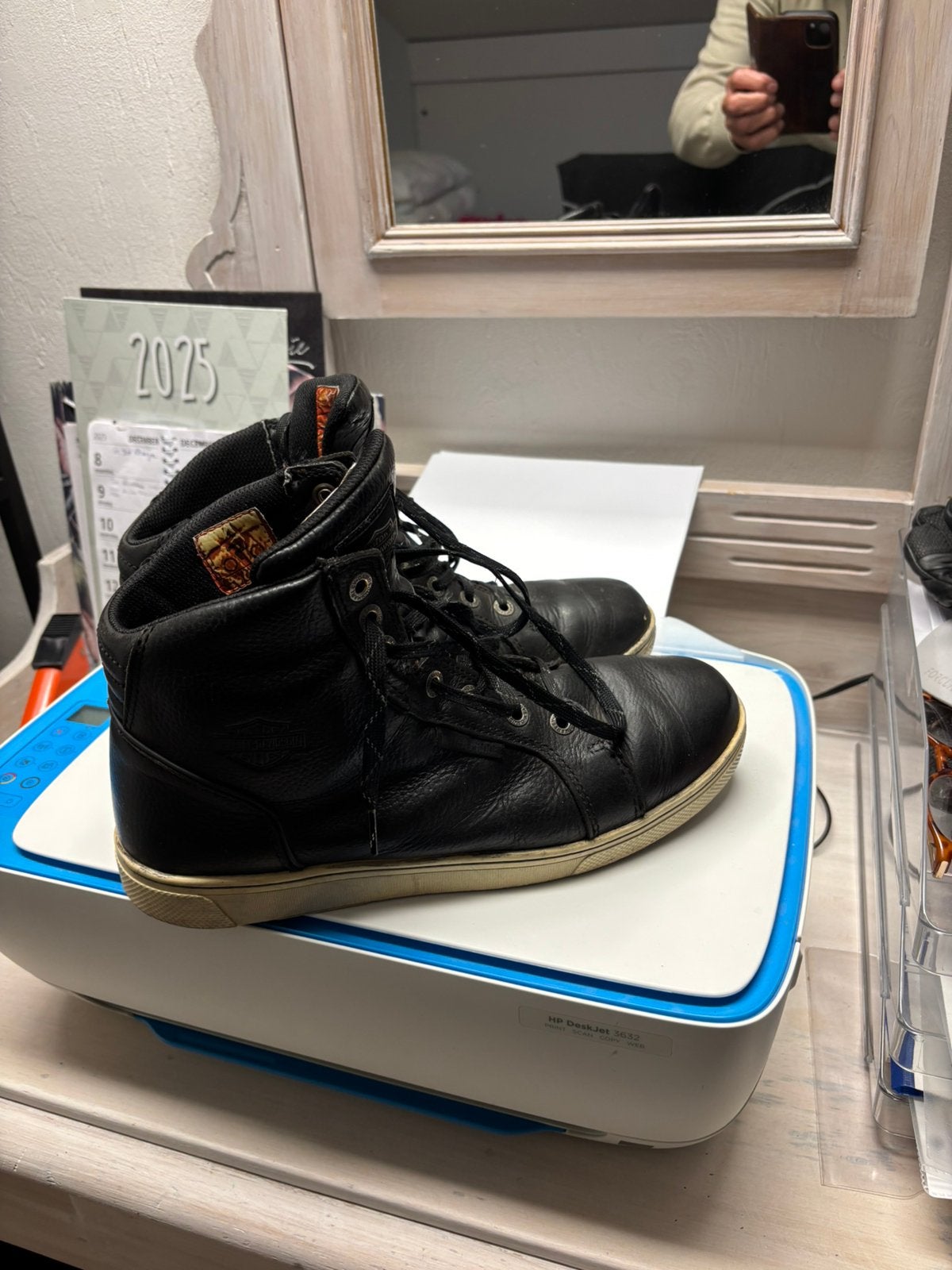 Motorschoenen HD goretex mt 42, Motoren, Ophalen of Verzenden, Tweedehands, Heren, Laarzen