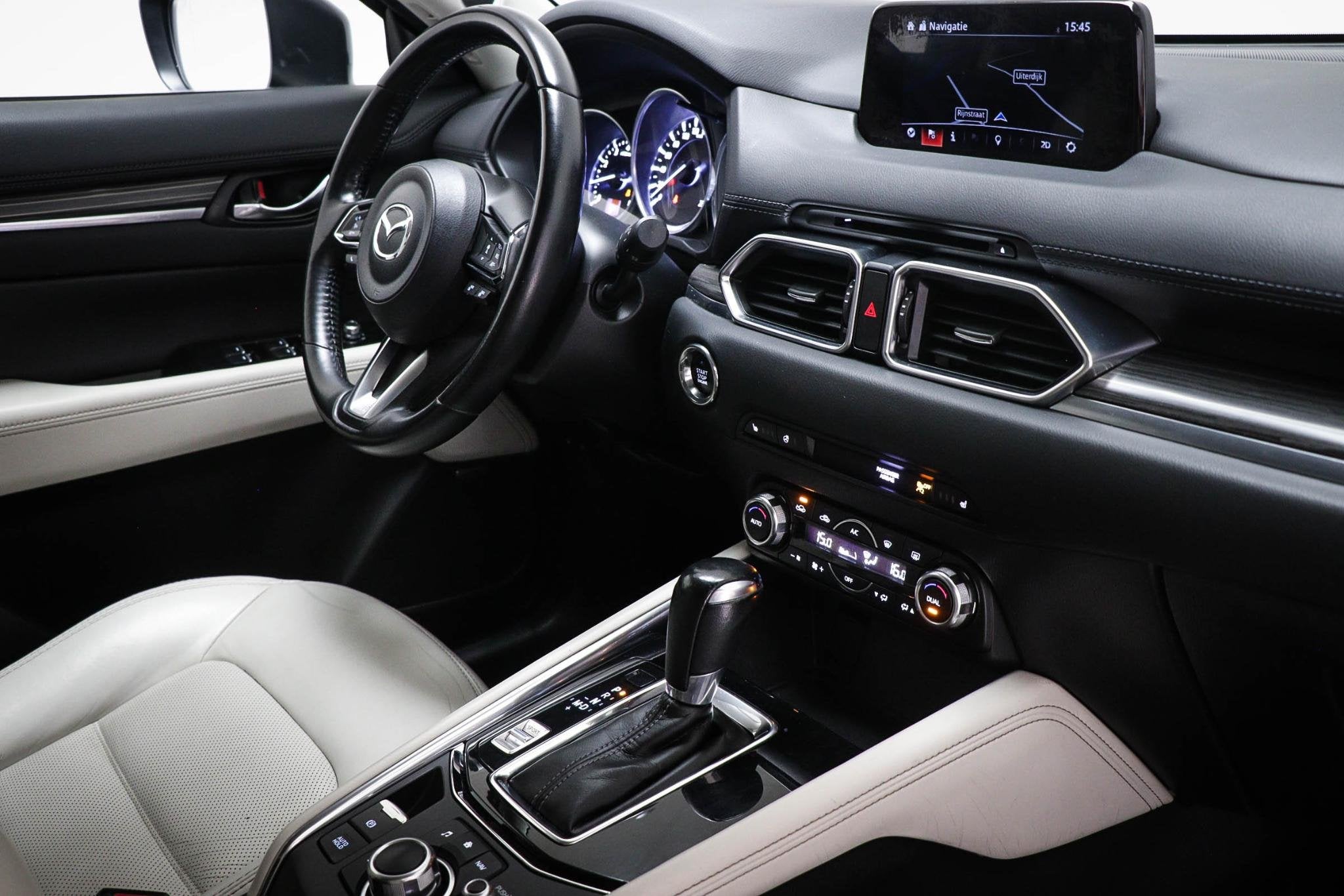 Mazda CX-5 2.0 SkyActiv-G 165 Skylease+ | ACHTERBANKVERWARMI, 1998 cc, 4 cilinders, Zwart, Bedrijf