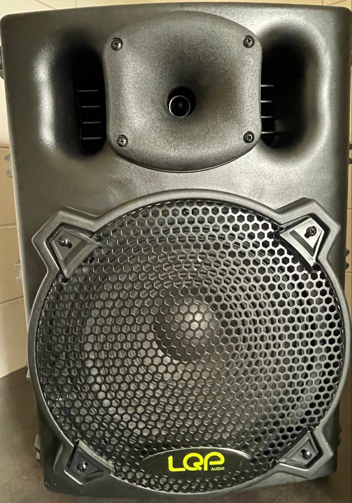 LQP Audio PA10-KIT Party Speaker met Microfoon en Bluetooth, Ophalen, Gebruikt, Complete set