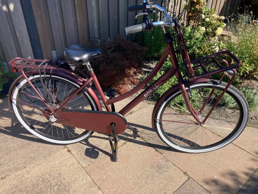 Popal transport fiets 48cm 3 versn, Fietsen en Brommers, Fietsen | Dames | Damesfietsen, Terugtraprem, 47 tot 50 cm, Versnellingen