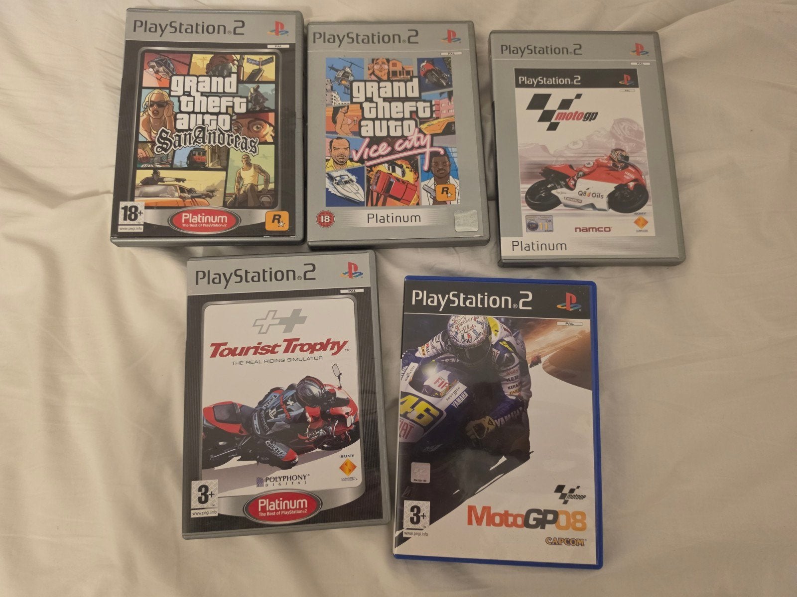 Gratis af te halen: PlayStation 2 games (o.a. GTA), Spelcomputers en Games, Games | Sony PlayStation 2, Gebruikt, Vanaf 18 jaar