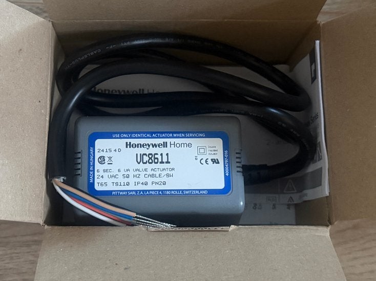Honeywell VC8611 klep actuator, Ophalen of Verzenden, Nieuw, Overige merken, Overige typen