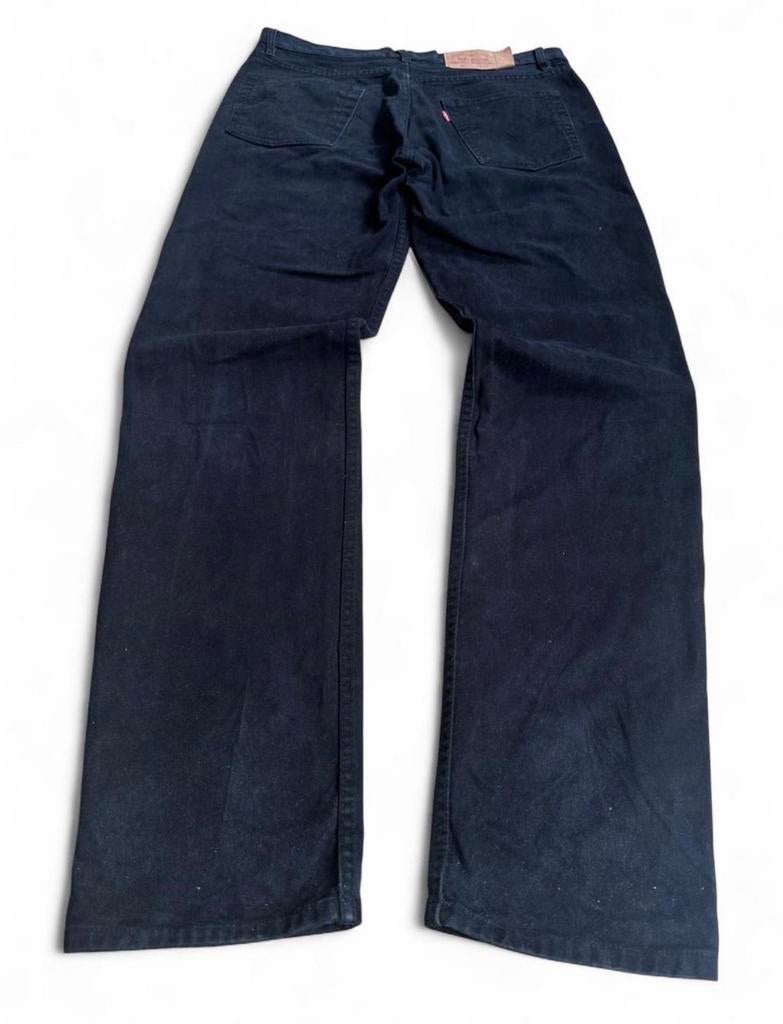 Vintage Levi's 501 Zwart Made in USA W33 L34 (Jaren '90), Kleding | Heren, Broeken en Pantalons, Zo goed als nieuw, Maat 52/54 (L)