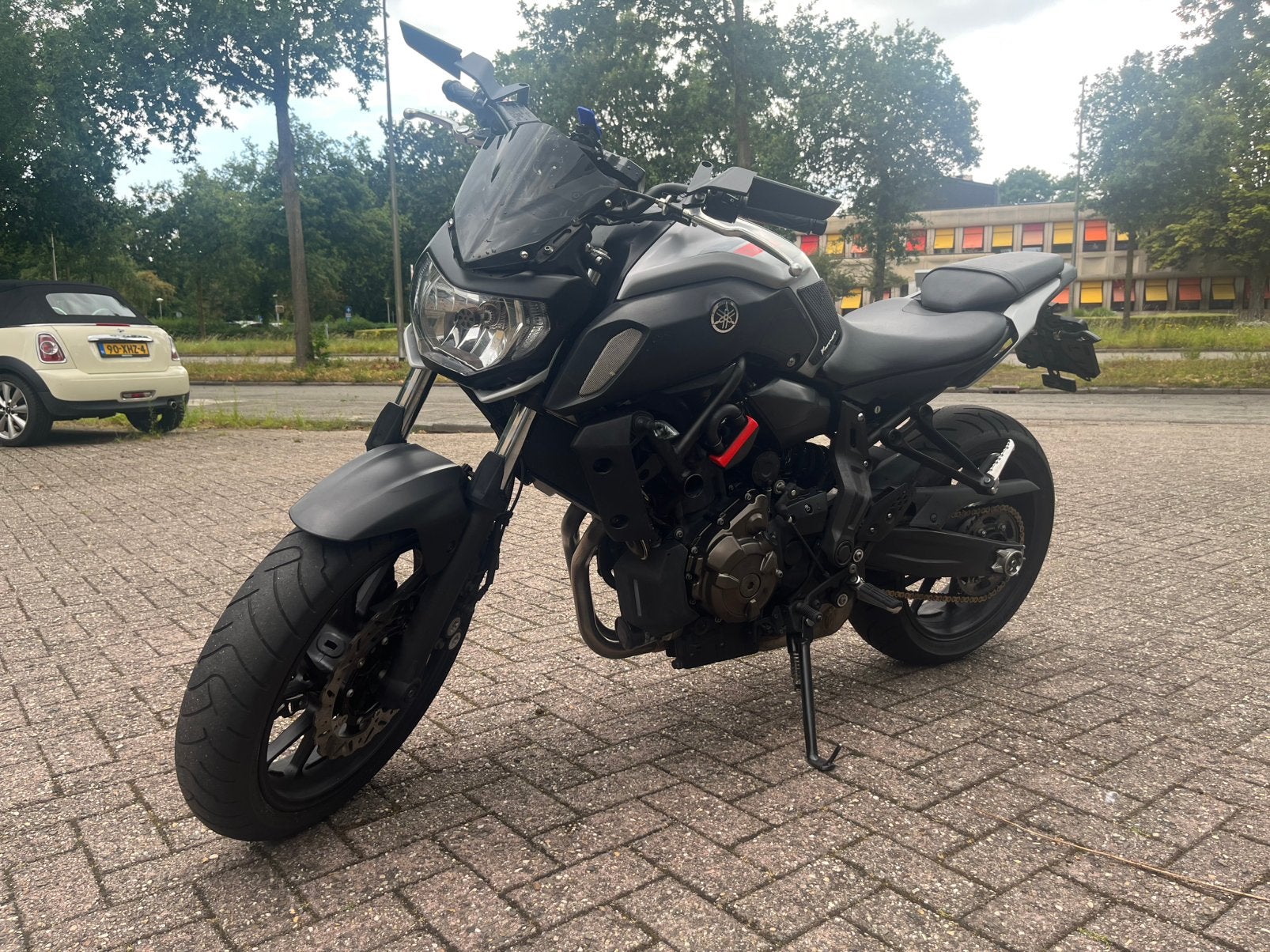 Yamaha MT07, Motoren, Ophalen, Gebruikt