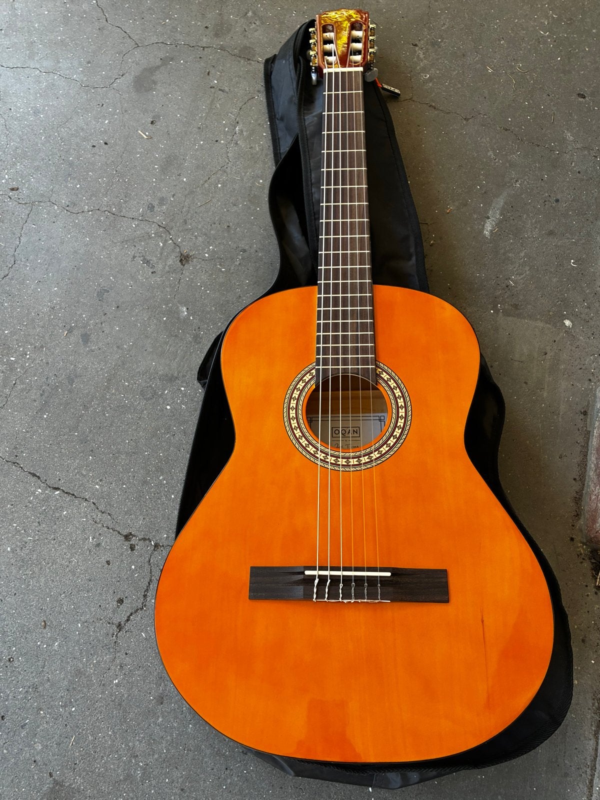 OQAN by Jose Torres QGC-15GB Klassieke Gitaar met hoes, Ophalen, Zo goed als nieuw, Klassieke of Spaanse gitaar, Met koffer