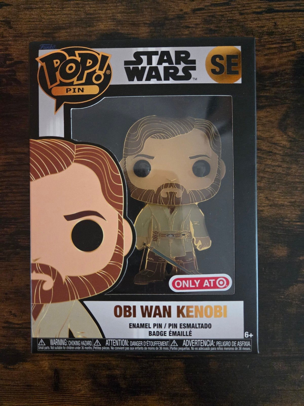 Funko Pop! Star Wars Obi-Wan Kenobi Emaille Pin, Verzamelen, Verzenden