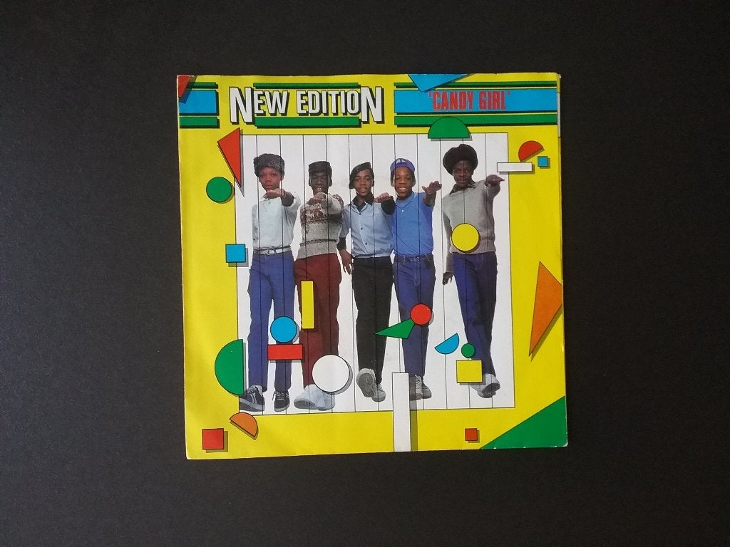 New Edition - Candy Girl, Verzenden, 7 inch, Single, Zo goed als nieuw