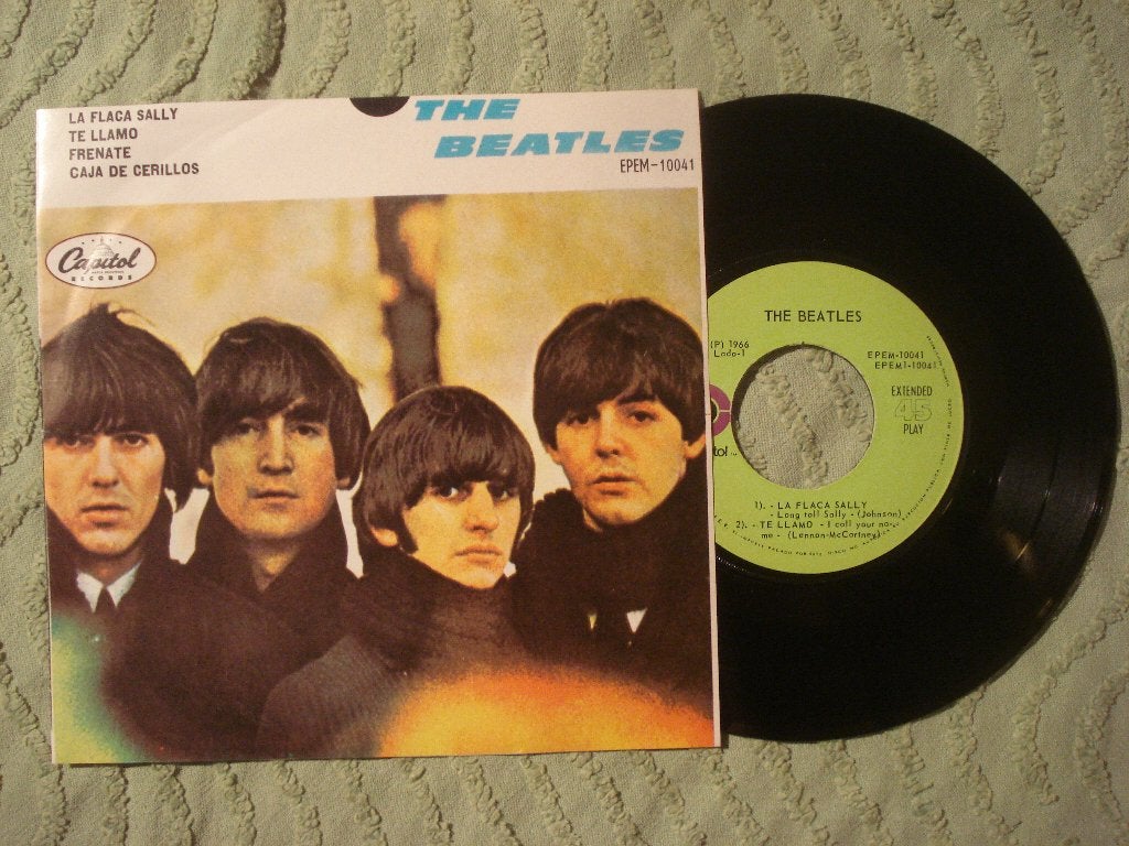 The Beatles 7" Vinyl EP: ‘Long tall Sally’ (Mexico), Import, 7 inch, Ophalen of Verzenden, Zo goed als nieuw