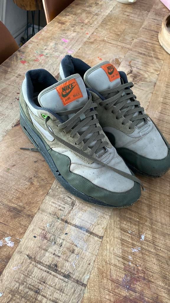 Nike Air Max 1 Adventure Pack maat 44, Ophalen of Verzenden, Zo goed als nieuw, Overige kleuren