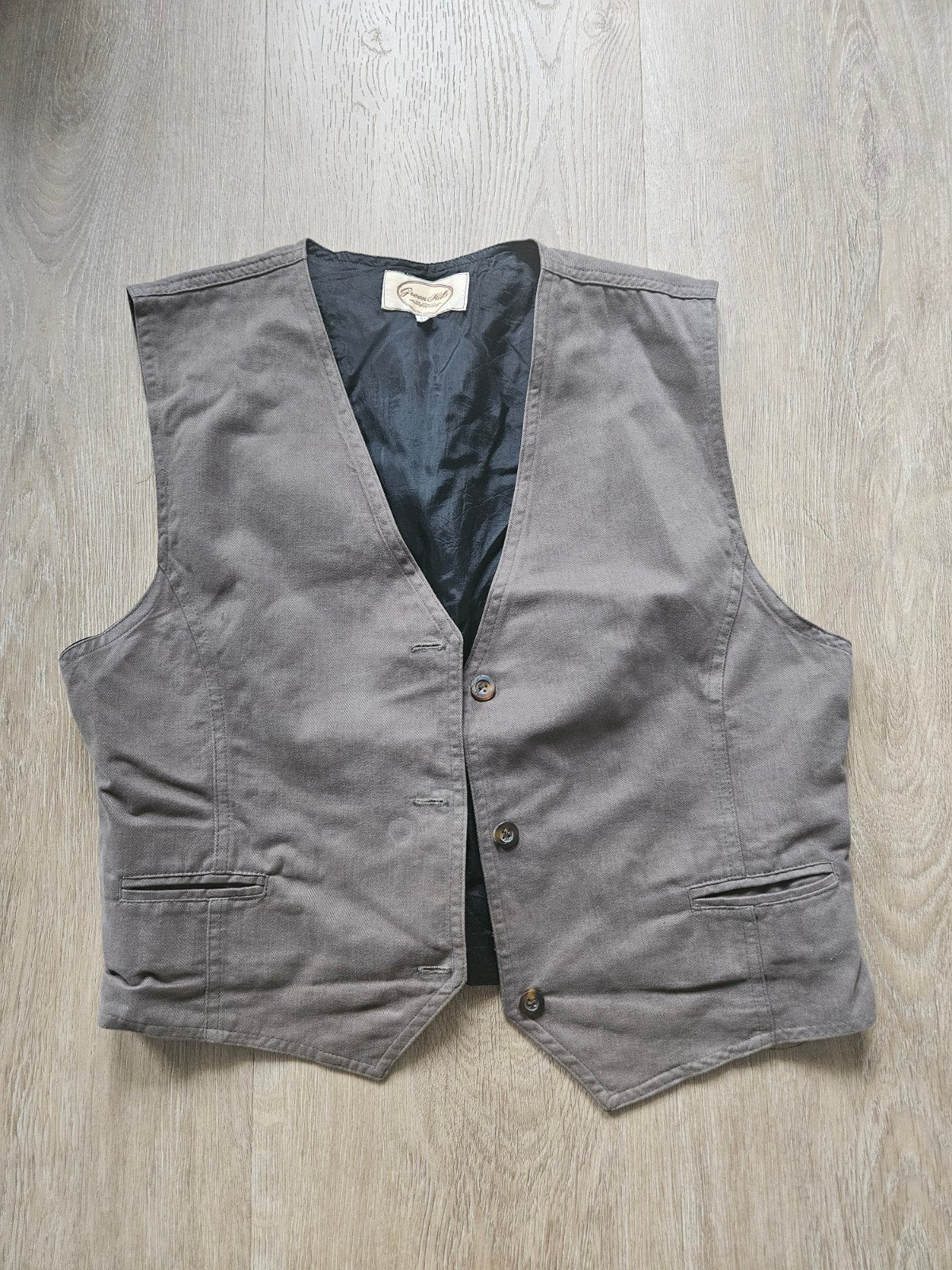 vintage gilet, Overige maten, Ophalen of Verzenden, Green Hills, Gedragen