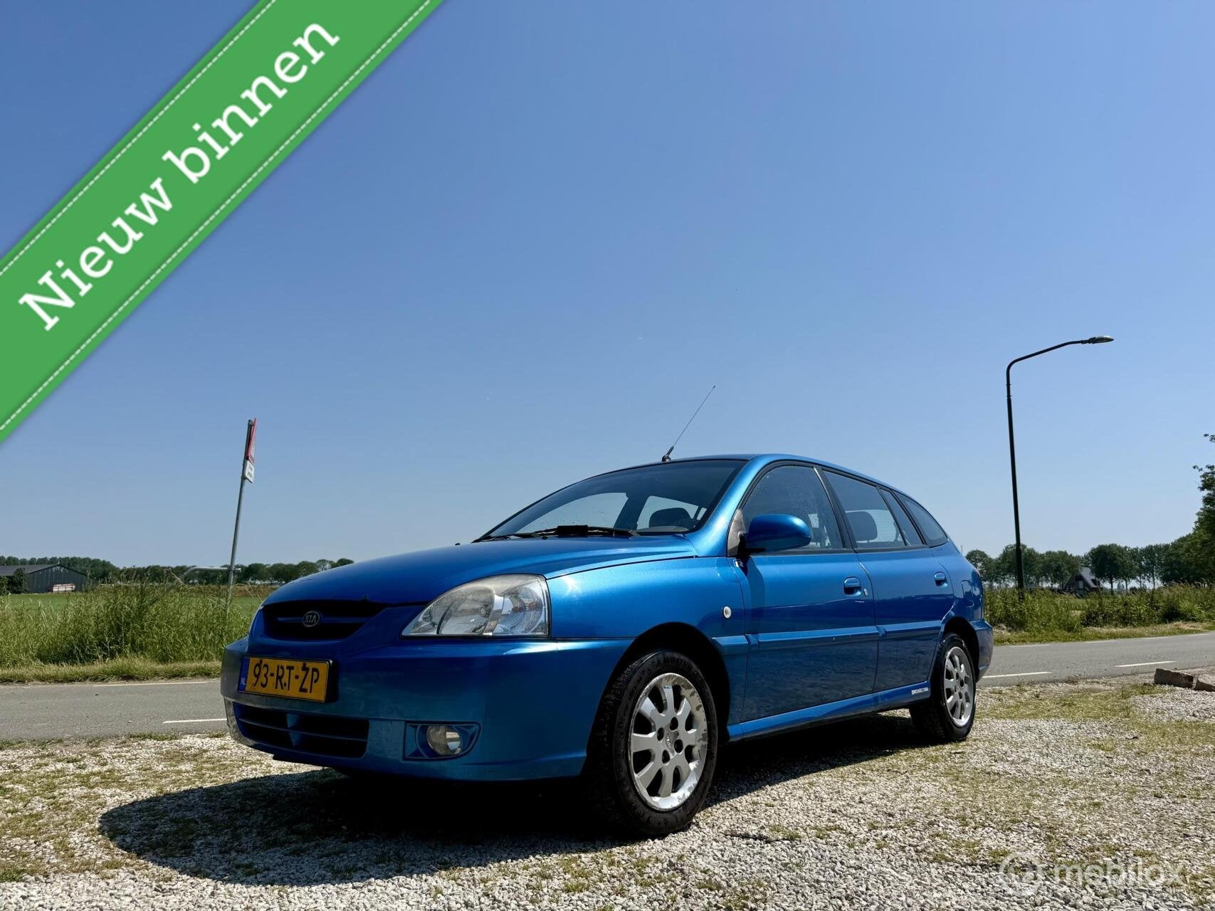 Kia Rio 1.5 X-treme, BJ 2005, Airco, APK Apr 2027, Zuinig, Voorwielaandrijving, 1493 cc, Gebruikt, 4 cilinders