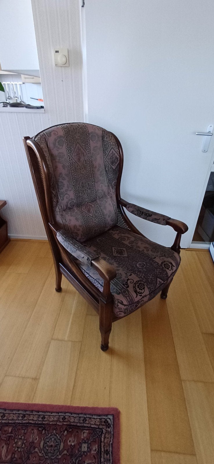 2 Eikenhouten stoelen., Ophalen, Gebruikt, Bruin, Hout