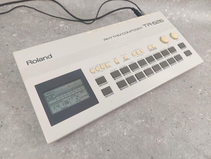 👉 Roland TR-626 Rhythm Composer!  Netjes & helder display!, Ophalen of Verzenden, Gebruikt, Roland