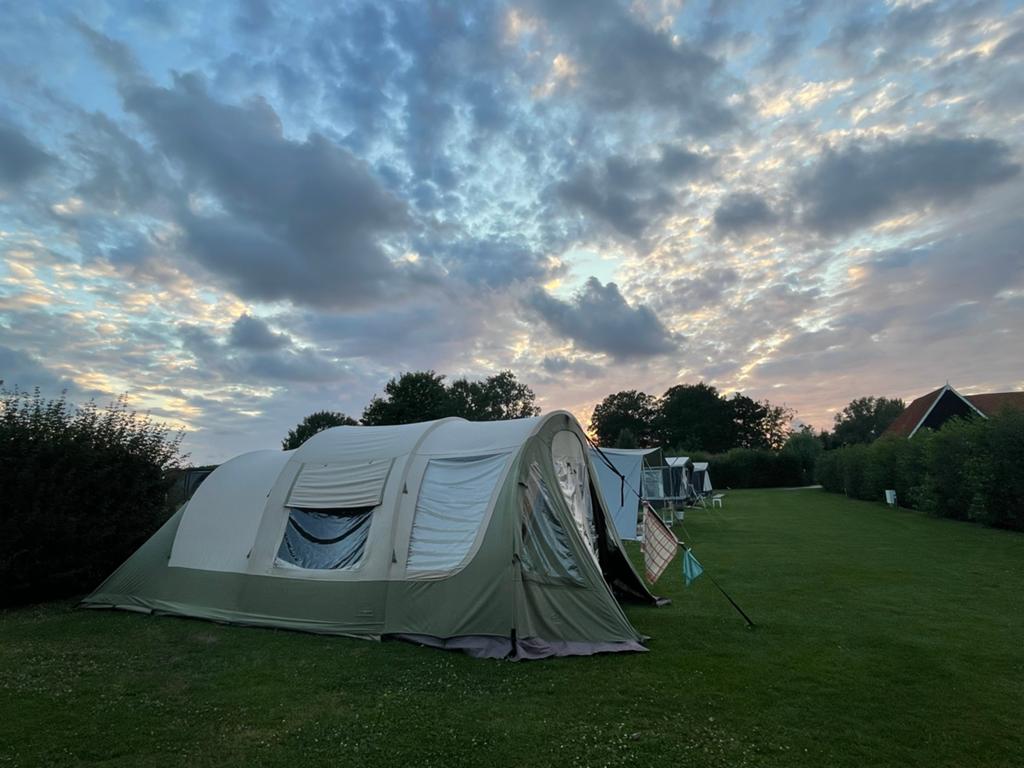 Bardani Modena 4-persoons tunneltent - Luxe en Ruim, Caravans en Kamperen, Tenten, Ophalen, Gebruikt, Tot en met 4