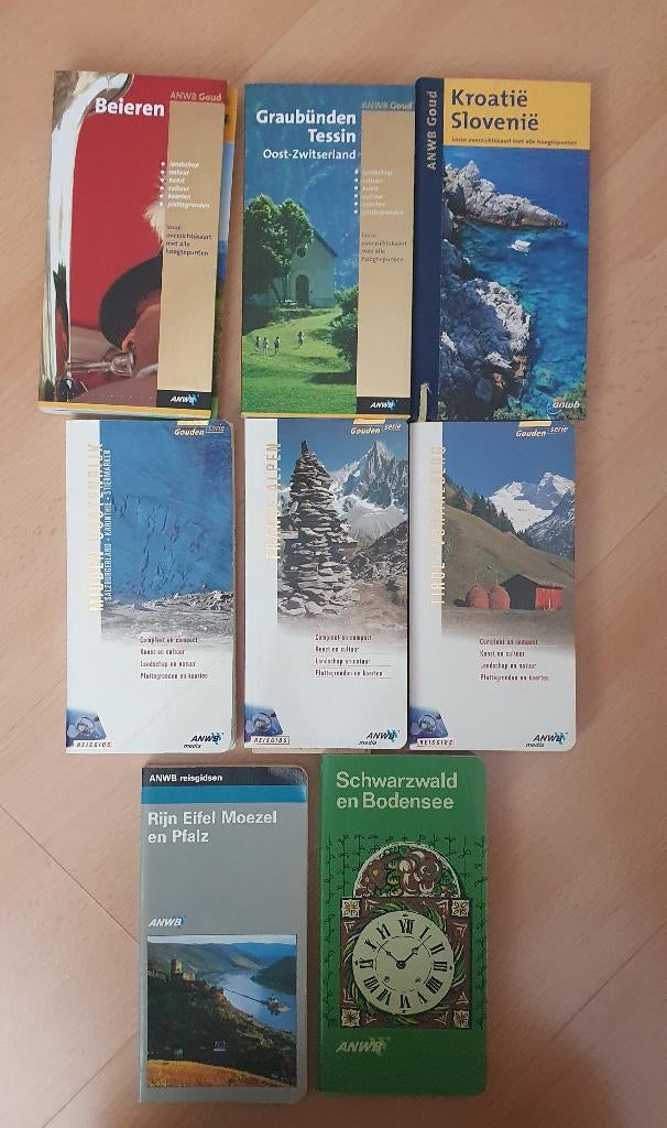 Reisgidsen ANWB Gouden Serie, Boeken, Reisgidsen, Europa, Ophalen of Verzenden, Zo goed als nieuw, Reisgids of -boek