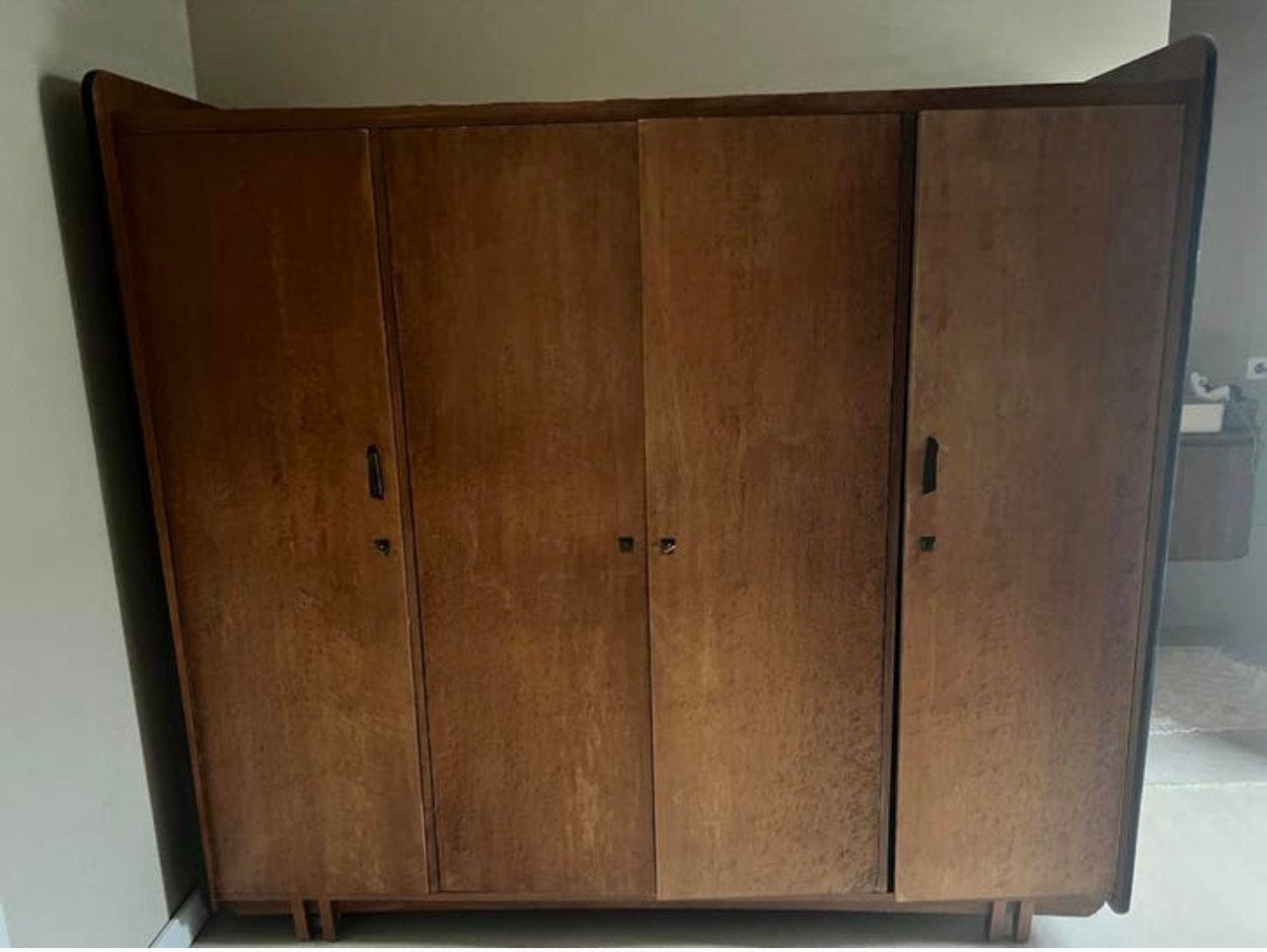 Antieke kast, Ophalen, Gebruikt, 200 cm of meer, 150 tot 200 cm