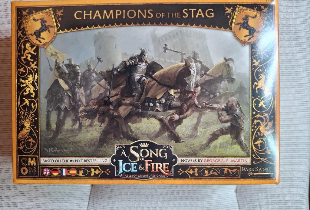 A Song of Ice and Fire - Baratheons: Champions of the Stag, Ophalen of Verzenden, Zo goed als nieuw, Overige soorten, Figuurtje(s)