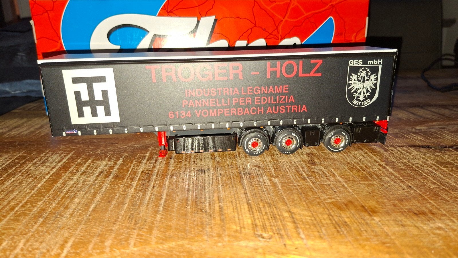 schubert trailer tekno code 3, Ophalen of Verzenden, Zo goed als nieuw, Bus of Vrachtwagen, Tekno