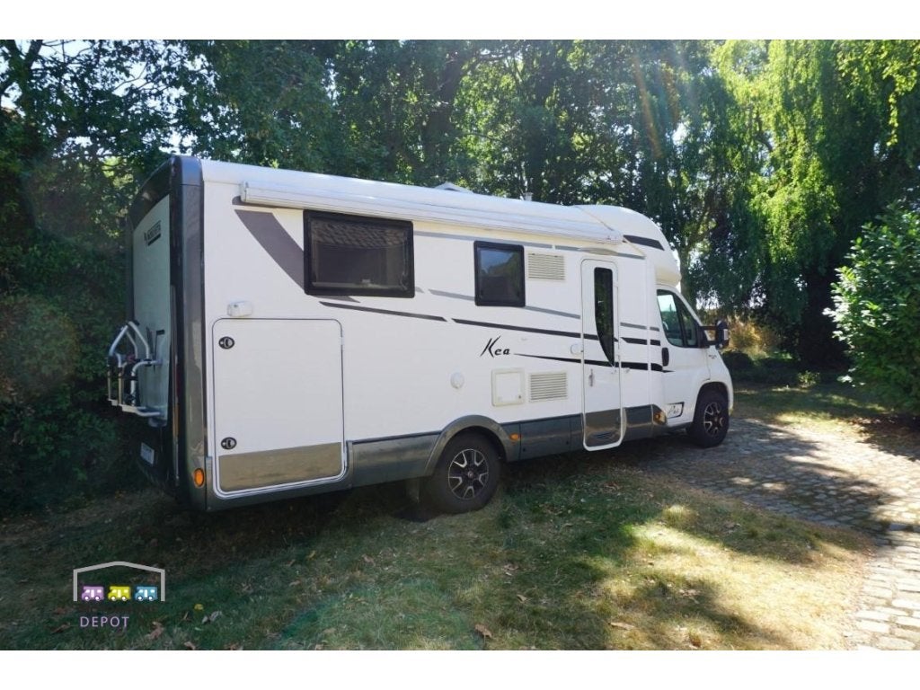 Mobilvetta Kea 63 P Automaat 2017 Euro 6 met 56.000km, Caravans en Kamperen, Overige merken, Koelkast, Half-automaat, Diesel