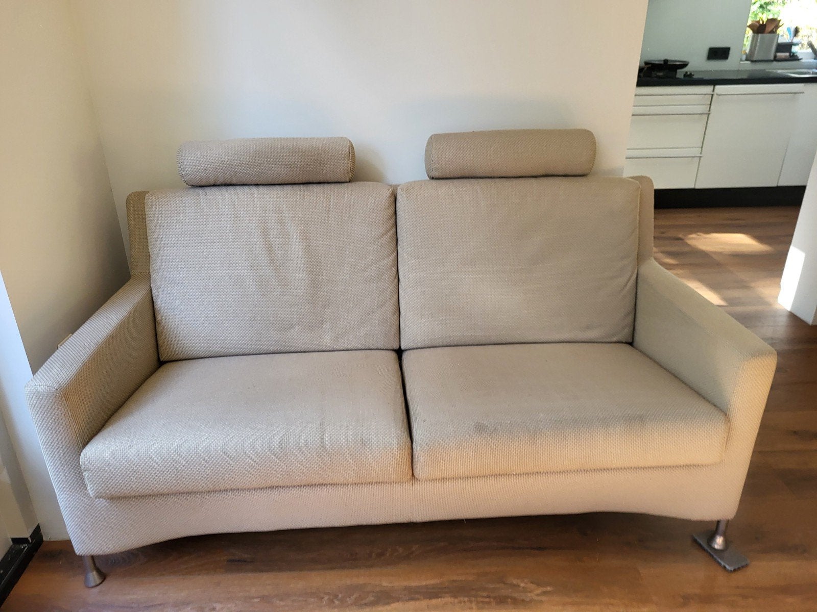 Leolux Paian, Ophalen, Gebruikt, Minder dan 75 cm, Driepersoons