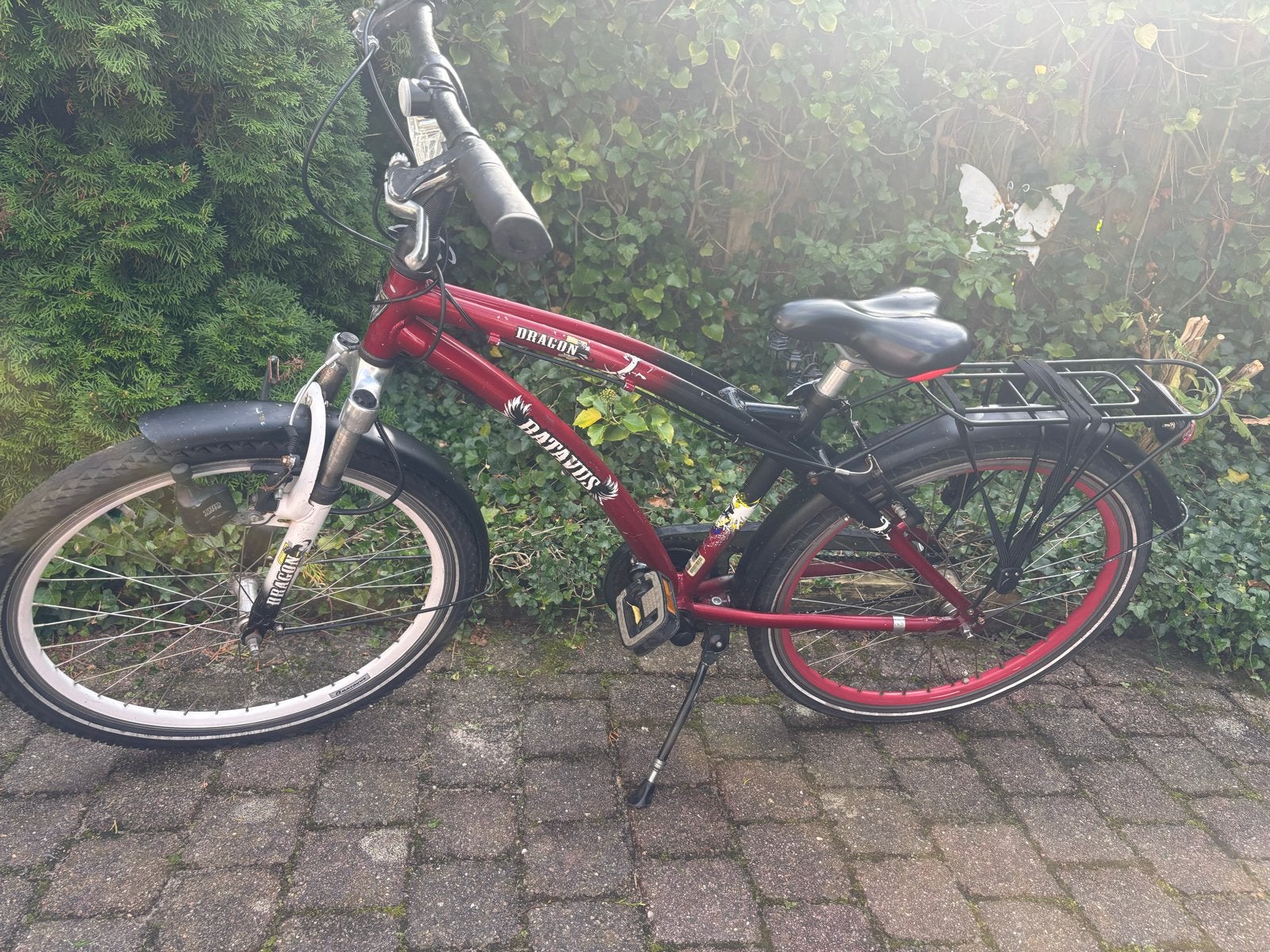 Batavus Dragon Kinderfiets - Gebruikt, Fietsen en Brommers, Ophalen, Gebruikt, Versnellingen, Batavus