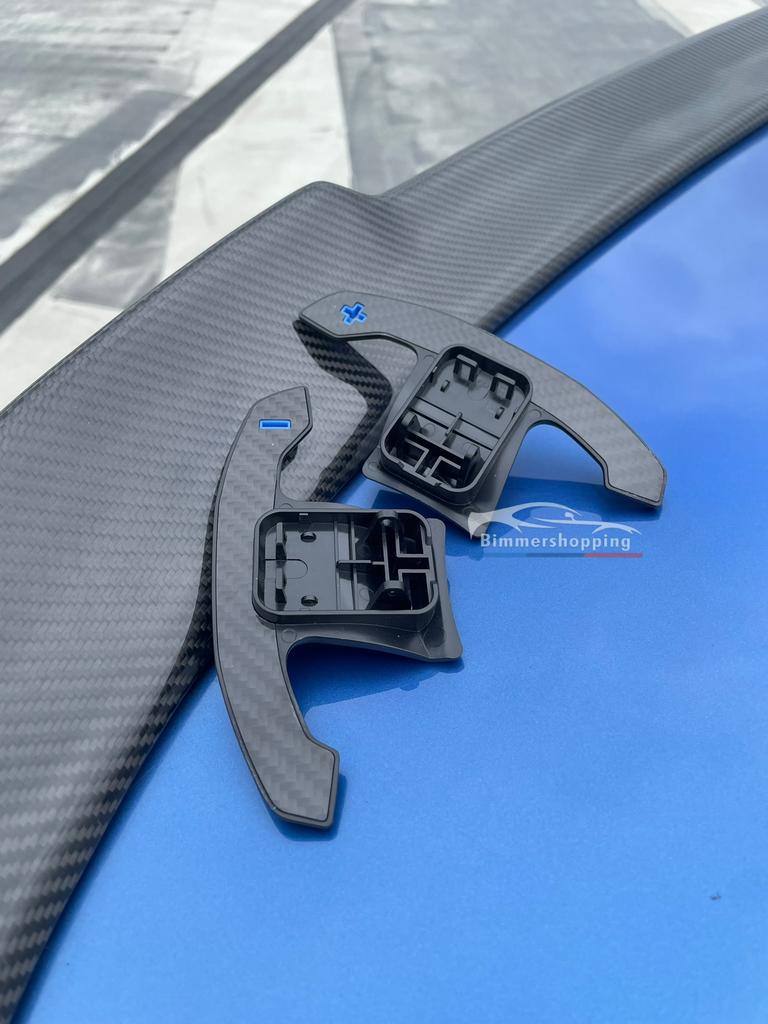 Bmw F serie flippers, Carbon met blauwe, rode, witte details, Ophalen of Verzenden, Nieuw, BMW