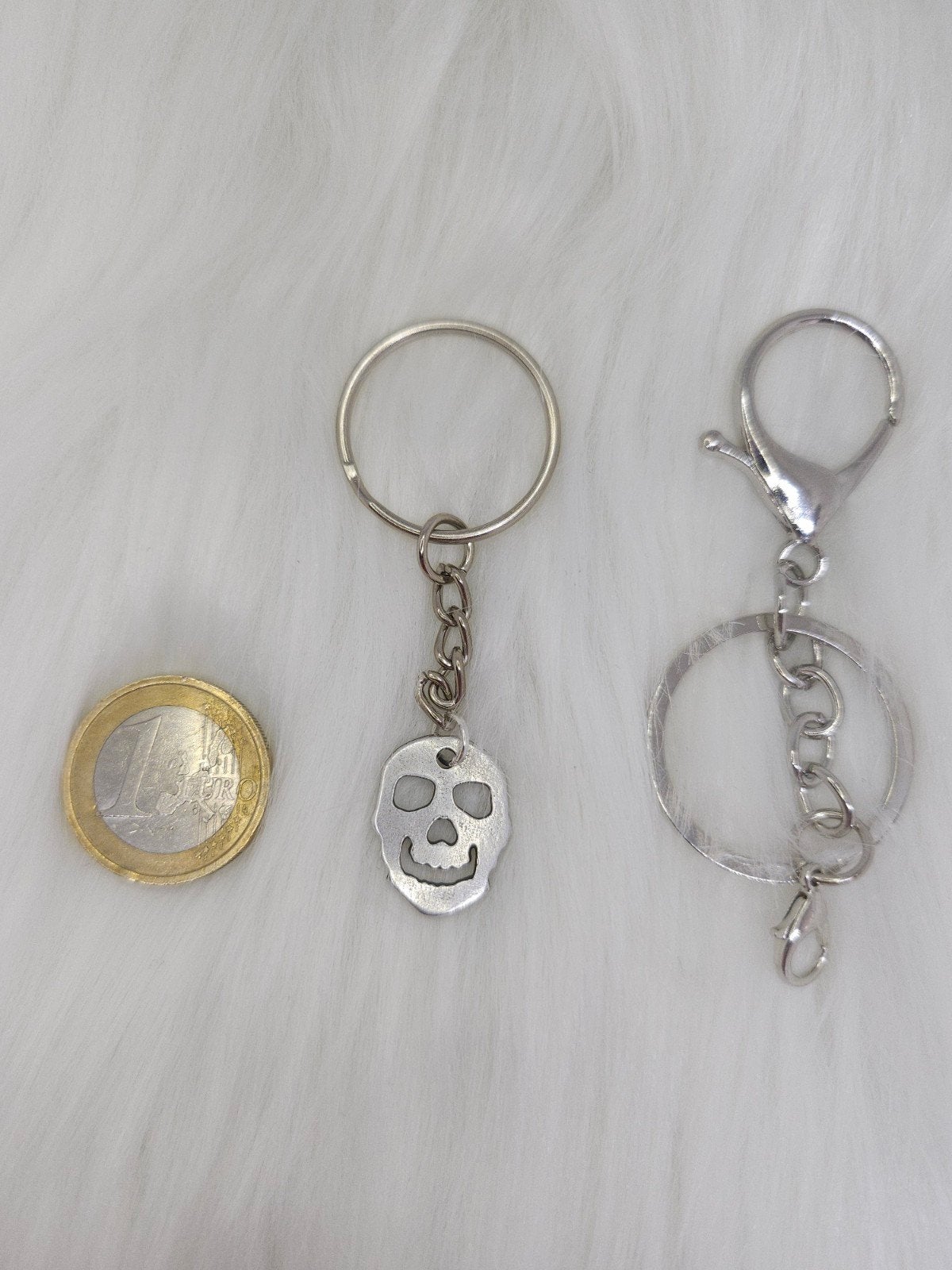 Mini Mystic Keychain Charm – Skull – zilverkleurig, Ophalen of Verzenden, Nieuw
