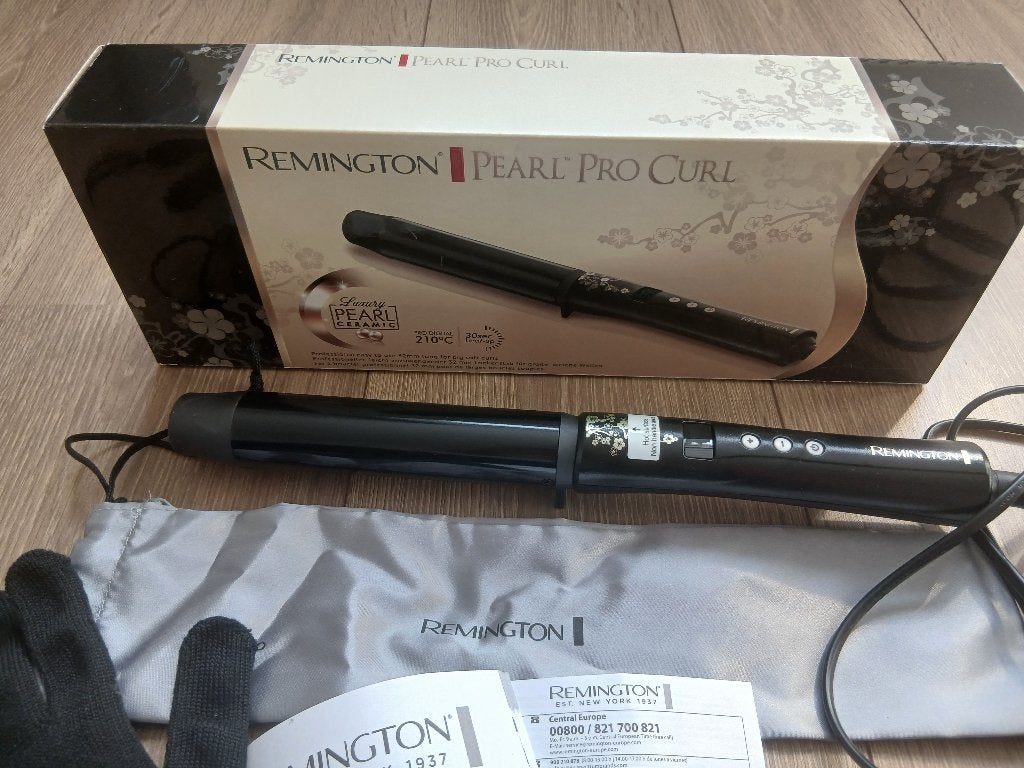 Remington Pearl Pro Curl Krultang 32mm, Verzenden, Nieuw, Krultang of Stijltang