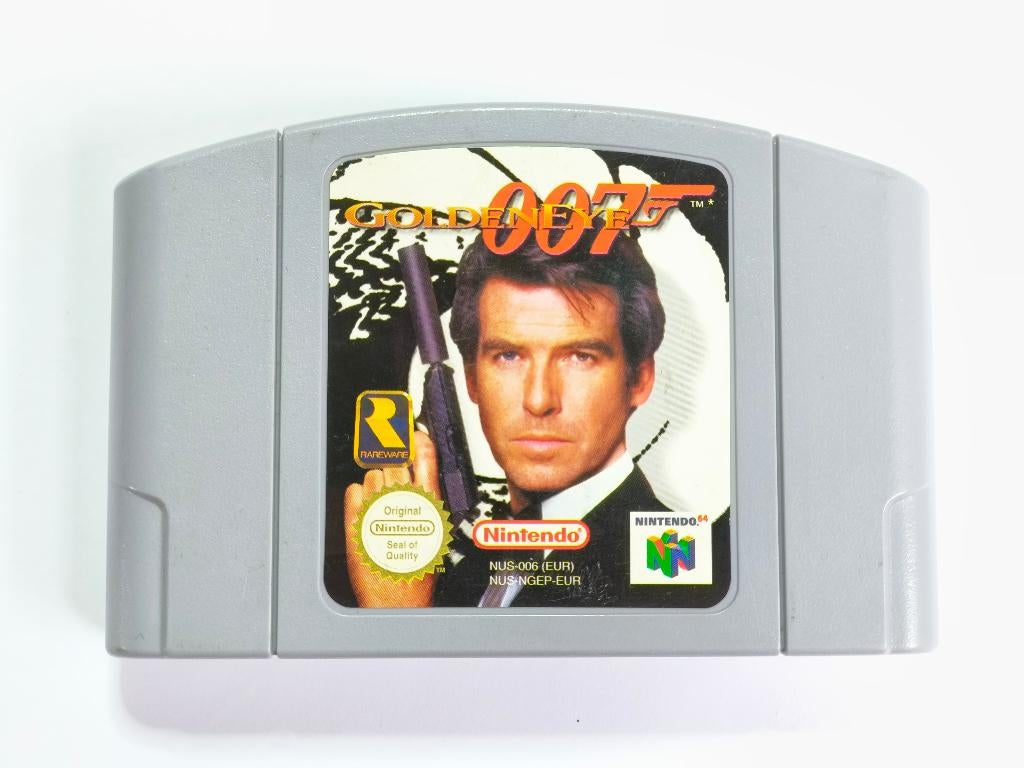 GoldenEye 007 - Nintendo 64 - N64 - Enkel Cartridge - PAL, Spelcomputers en Games, Games | Nintendo 64, Zo goed als nieuw, Shooter
