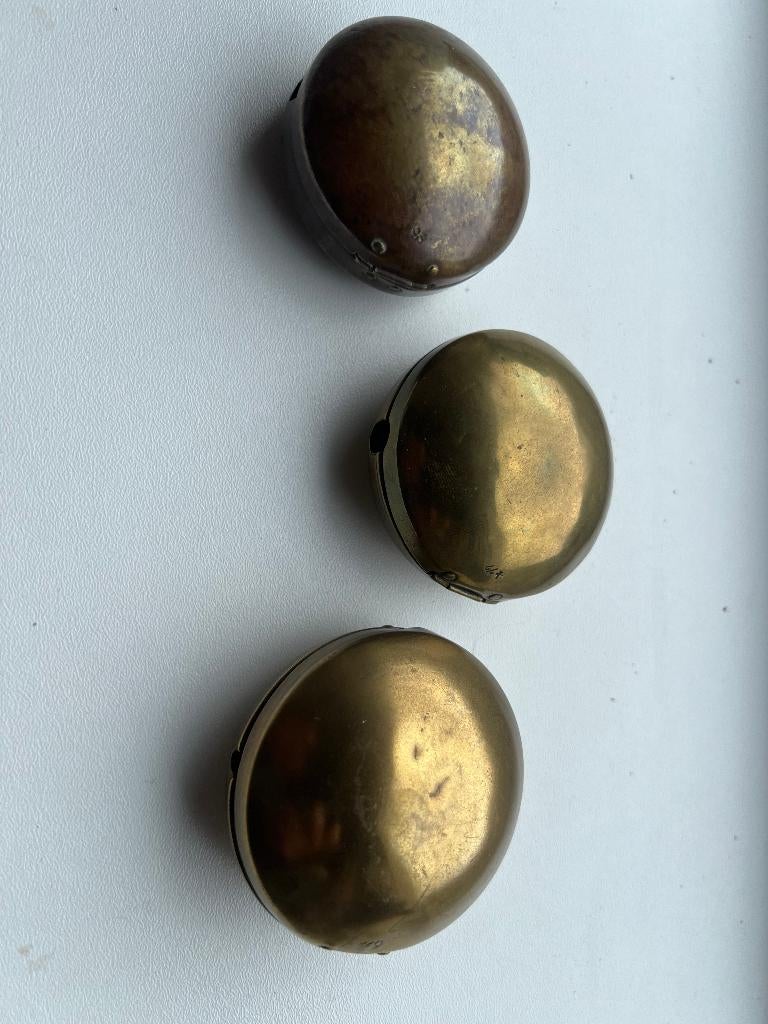 3 beschermkasten voor spillegang horloges, Overige merken, Overige materialen, Zakhorloge, Ophalen of Verzenden