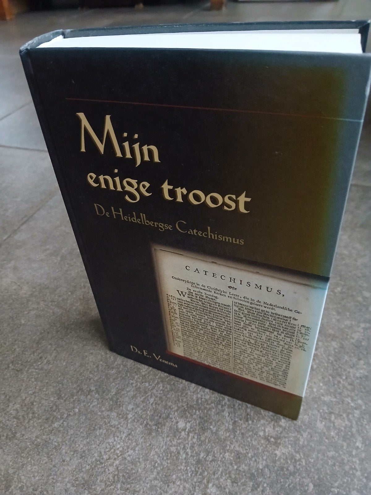 Mijn enige troost - De Heidelb. Catech. Ds.E.Venema WD015, Ophalen of Verzenden, Zo goed als nieuw, Ds. E. Venema, Christendom | Katholiek
